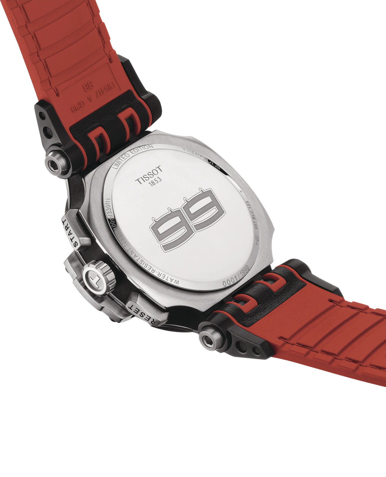 Tissot T1154172705702 мужские часы застежка крупным планом